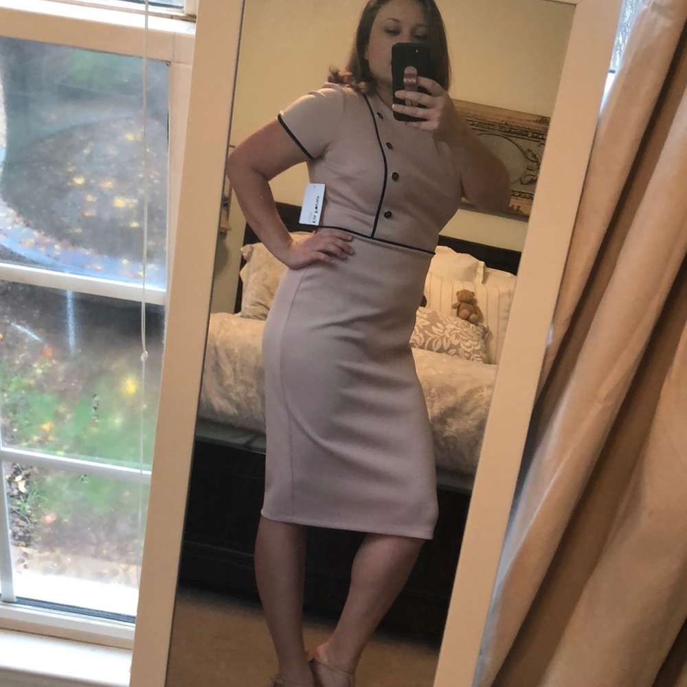 NWT ENFOCUS STUDIO pencil style dress